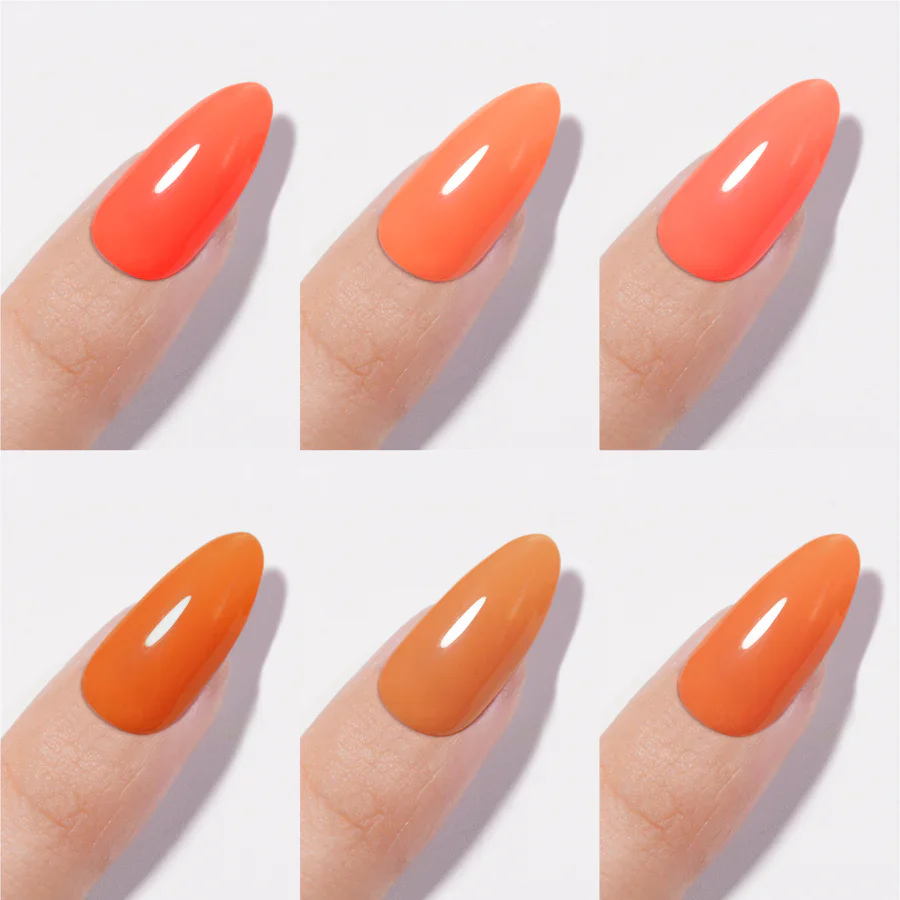 Cre8tion Chance "Orange Temptation" Gel Collection (18 Colors) - Image 5