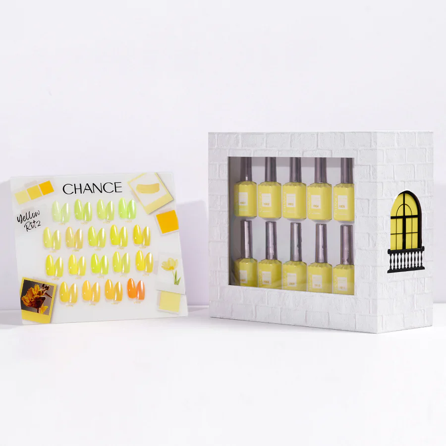Cre8tion Chance "Yellow Ritz" Gel Collection (18 Colors)