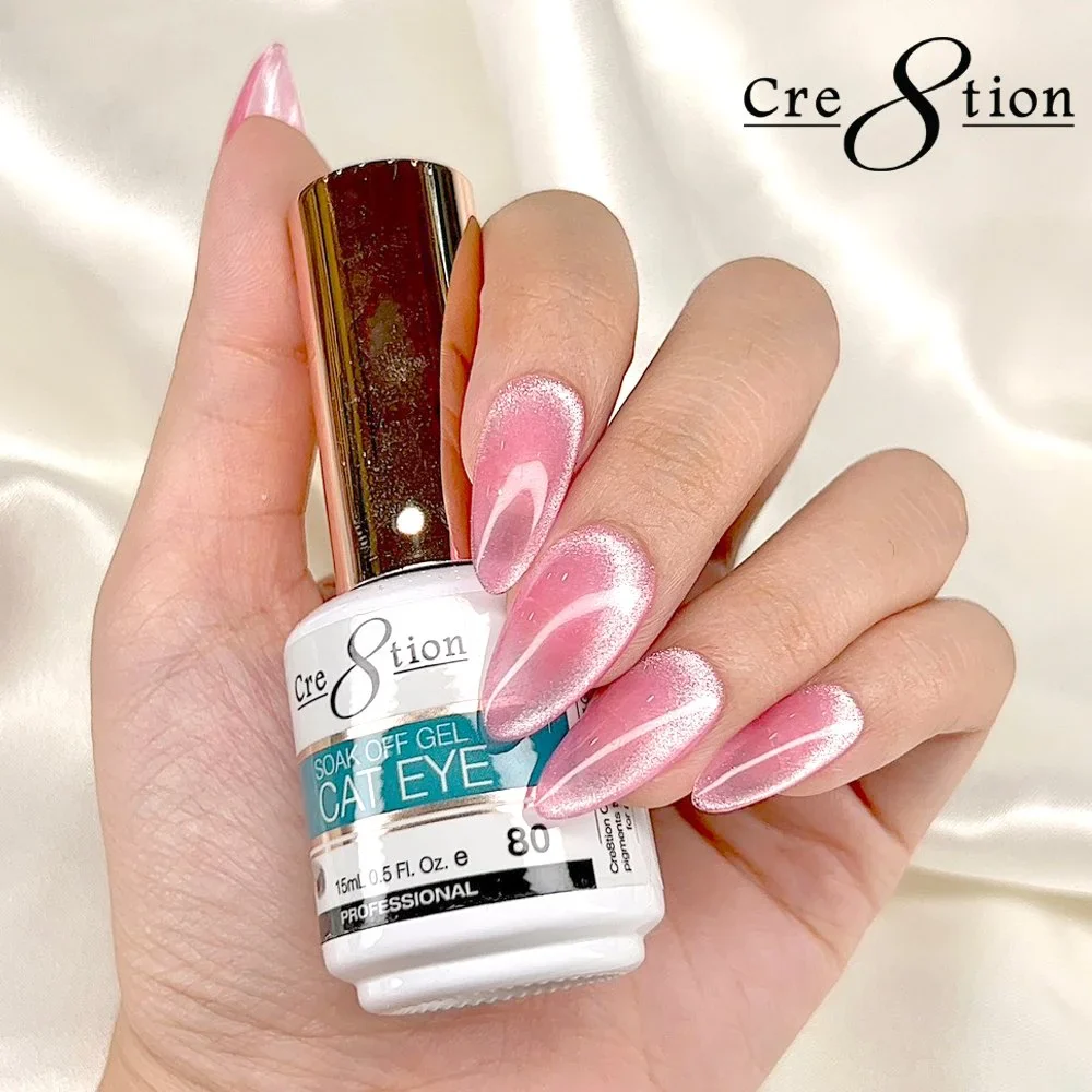Cre8tion Crystal Cat Eye Gel - 80