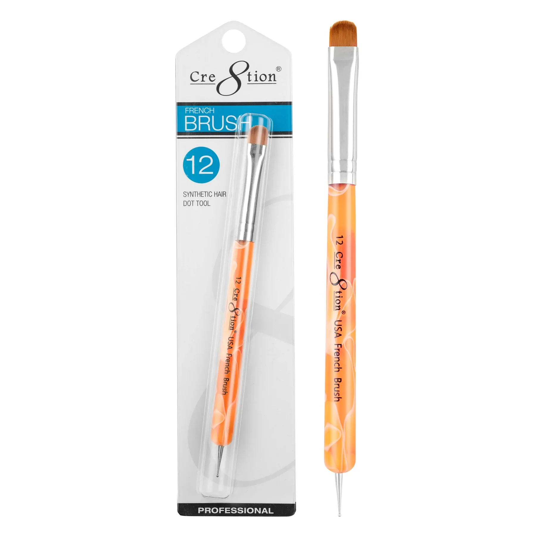 Cre8tion French Brush with Dotting Tool - Image 3