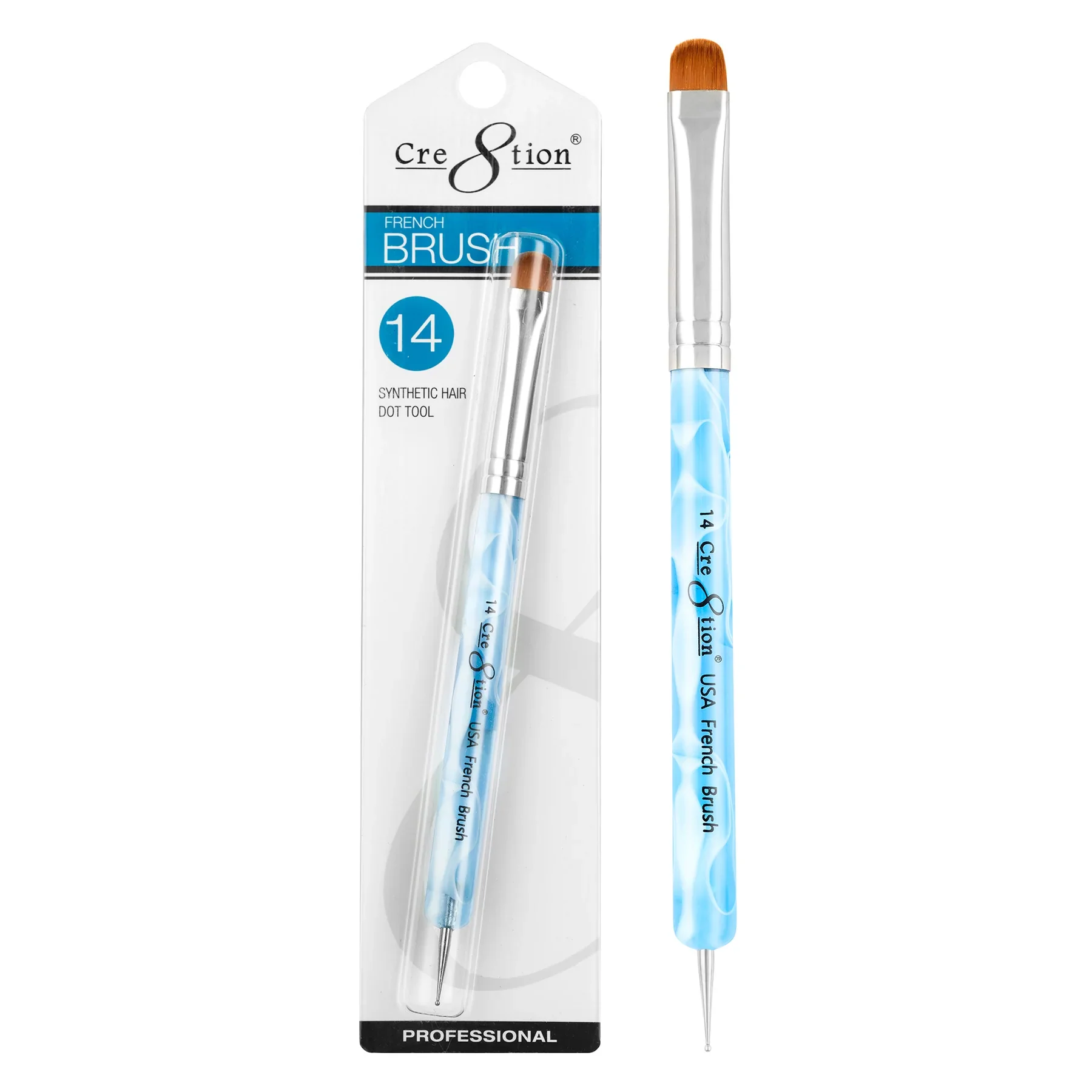 Cre8tion French Brush with Dotting Tool - Image 4