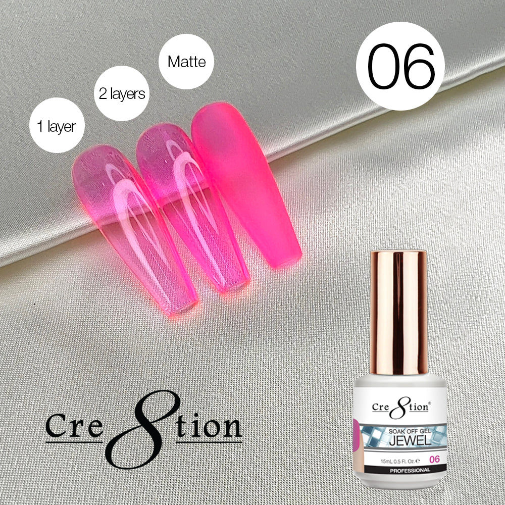 Cre8tion Jelly Gel Polish 06