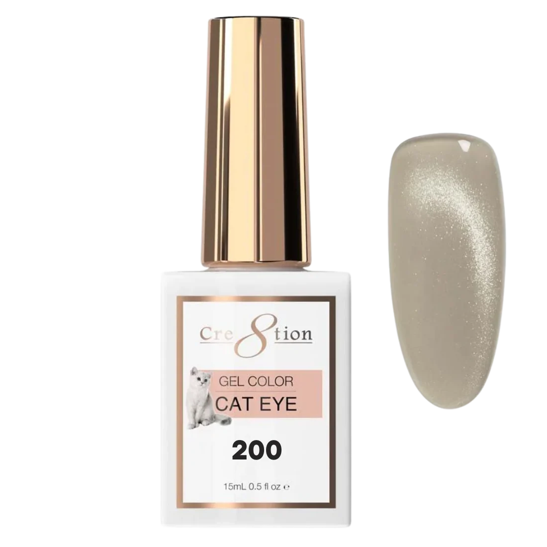 Cre8tion Winter Cat Eye Gel - 200