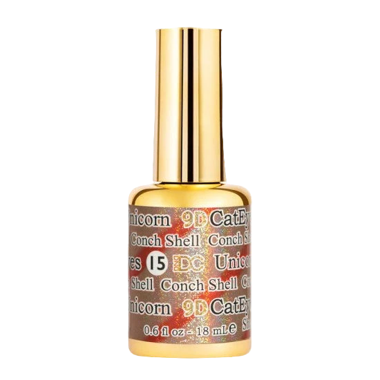 DC 9D Unicorn Cat Eye Gel - 15 Conch Shell