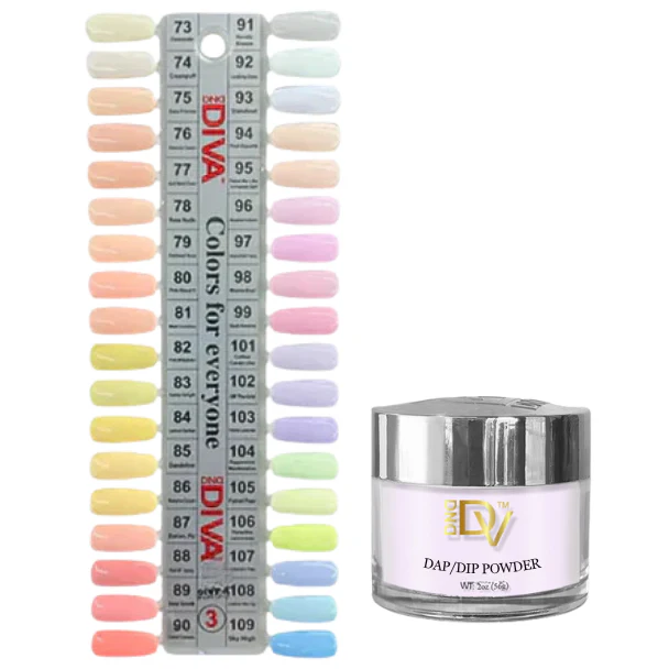 Diva Dap/Dip Powder Collection (36 Colors) - Set 3