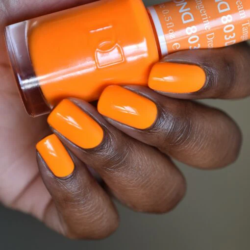 DND Gel Duo 803 - Tangerine Dream - Image 3