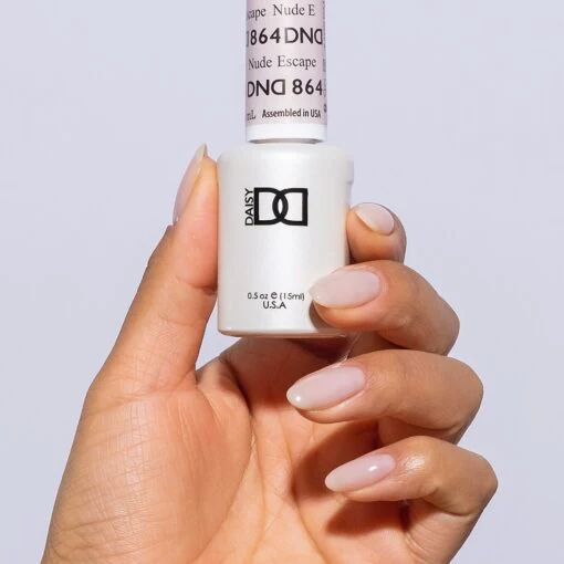 DND Gel Duo 864 - Nude Escape - Image 3