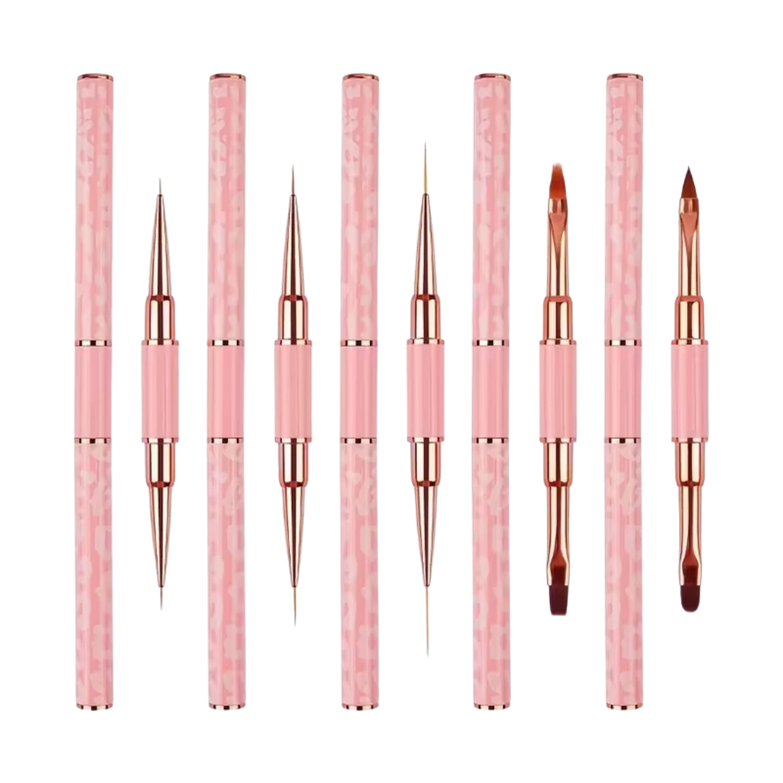 Double-Ended Brush Art Design Set (5pcs)