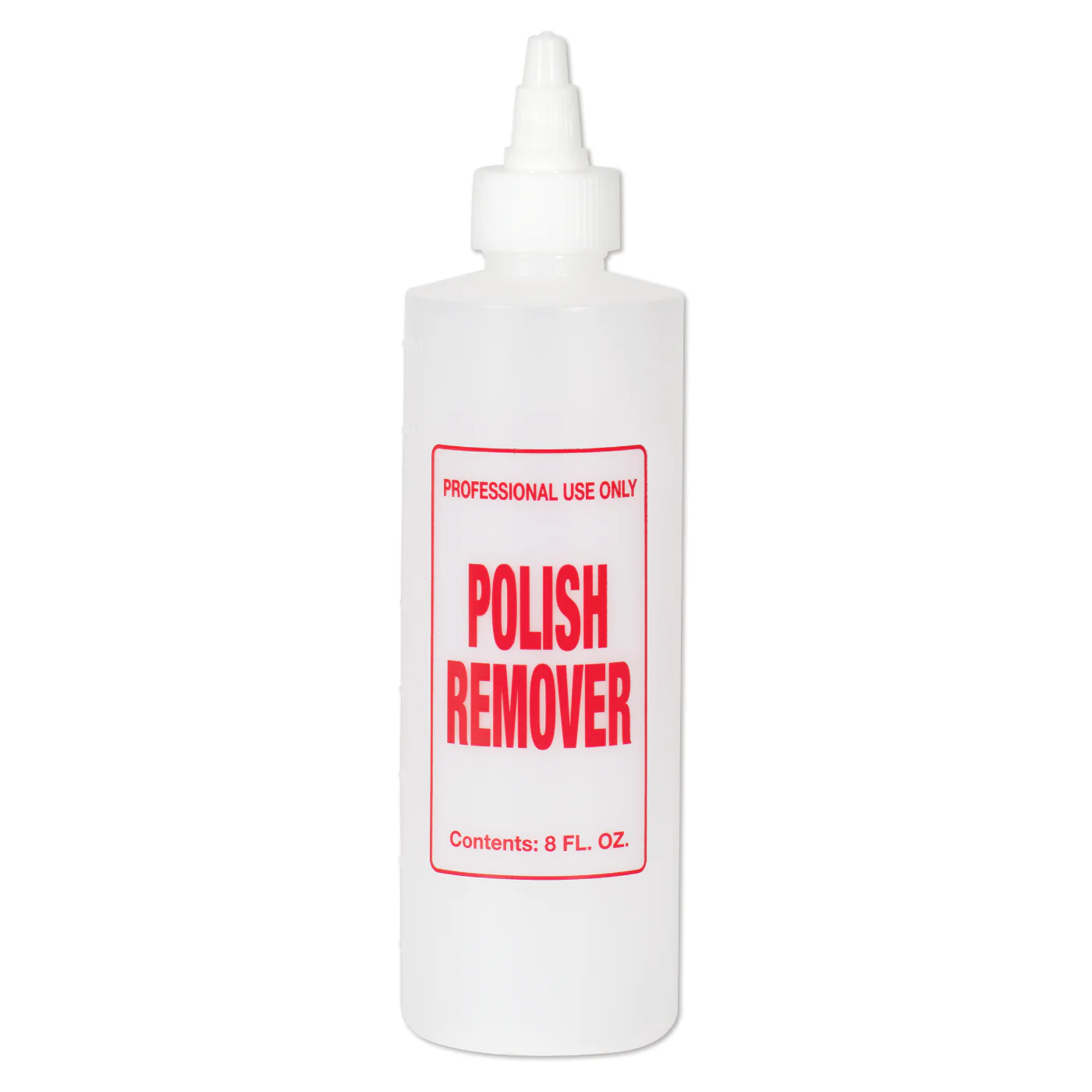 Empty Polish Remover Twist Top Bottle (8oz)