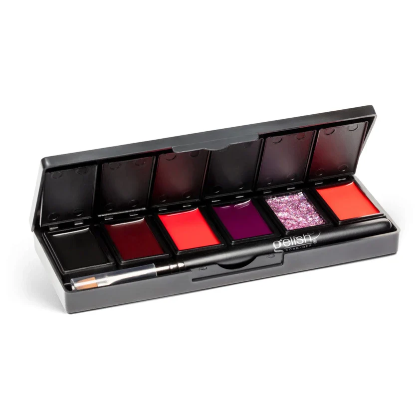 Gelish Cream Gel 6pc Palette - Getting Reddy - Image 2