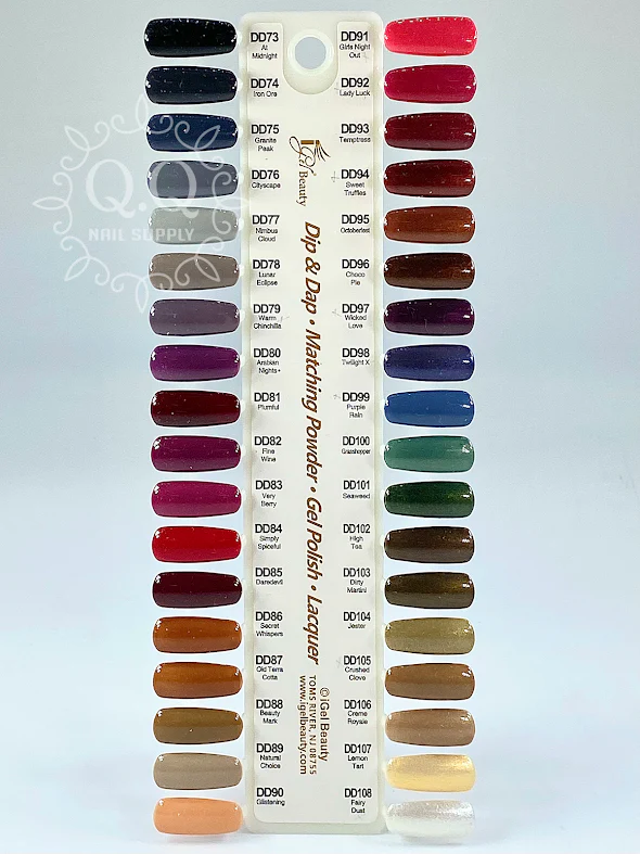 iGel Color Chart Set 3