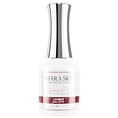 Kiara Sky Diamond FX Gel Polish - GFX103 Lovebite - Image 3