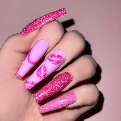 Kiara Sky Diamond FX Gel Polish - GFX114 Dragonfruit - Image 2