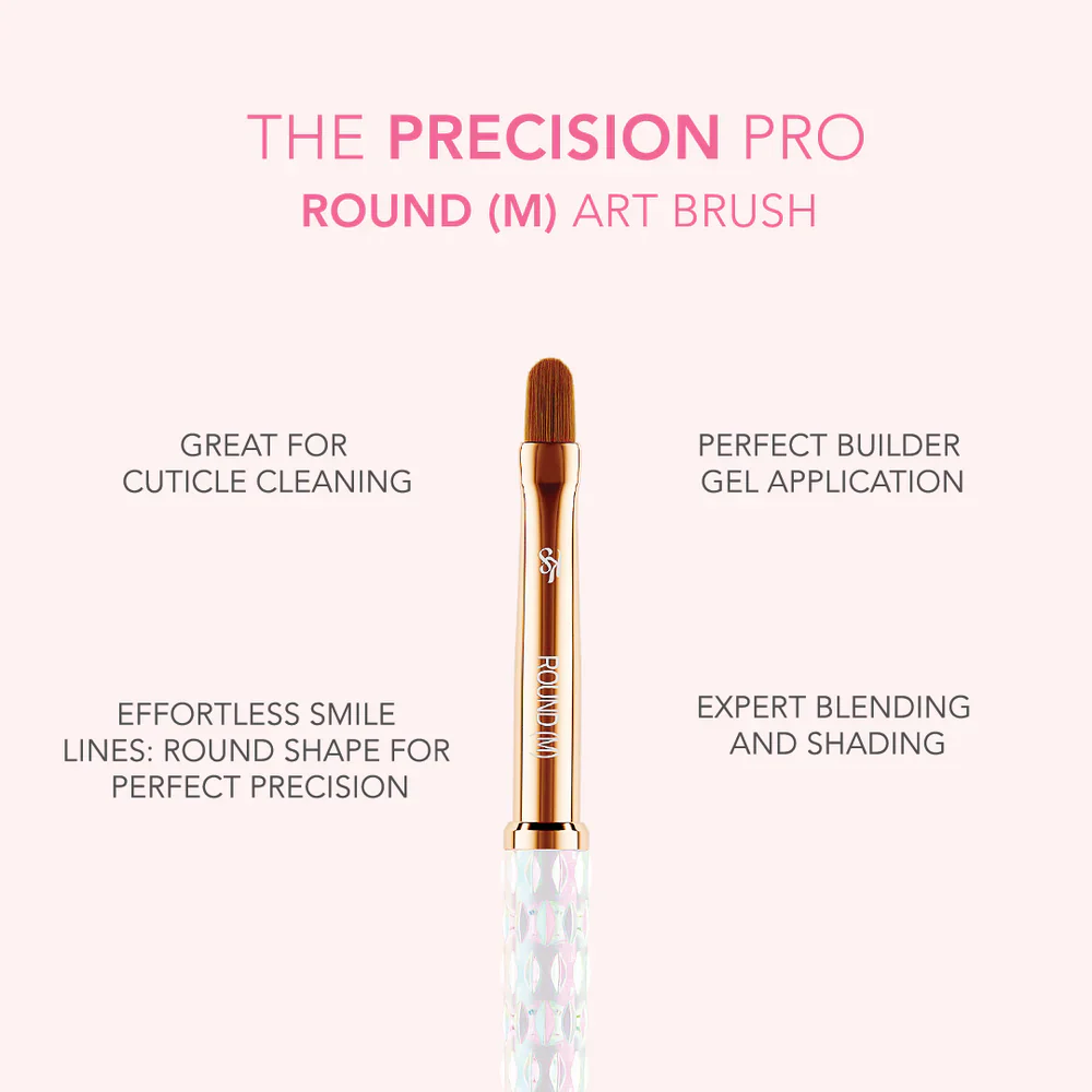 Kiara Sky Nail Art Brush - M Round - Image 3