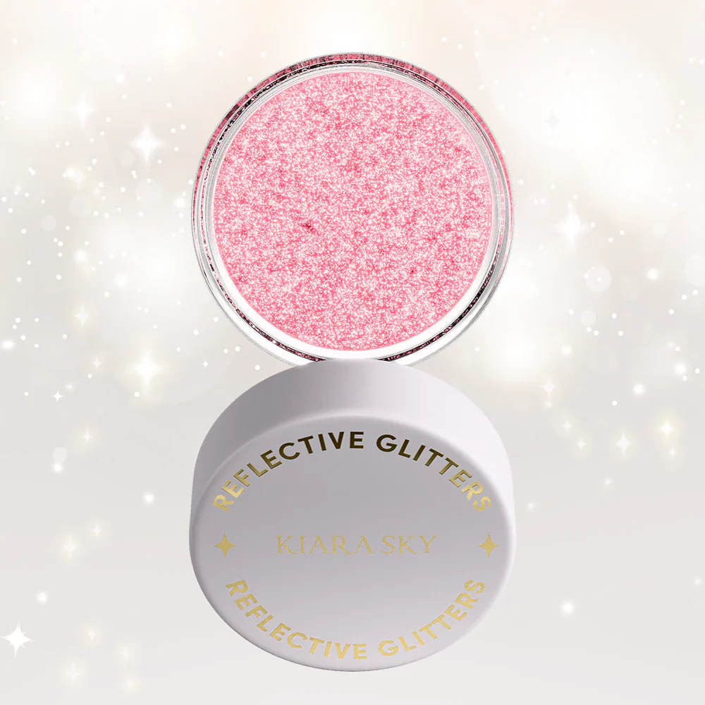 Kiara Sky Reflective Glitter - Rose Fizz (RG01 ) - Image 3