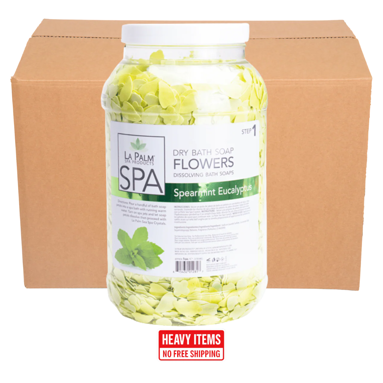 LaPalm Dry Bath Soap Flowers (Case of 4) - Image 2