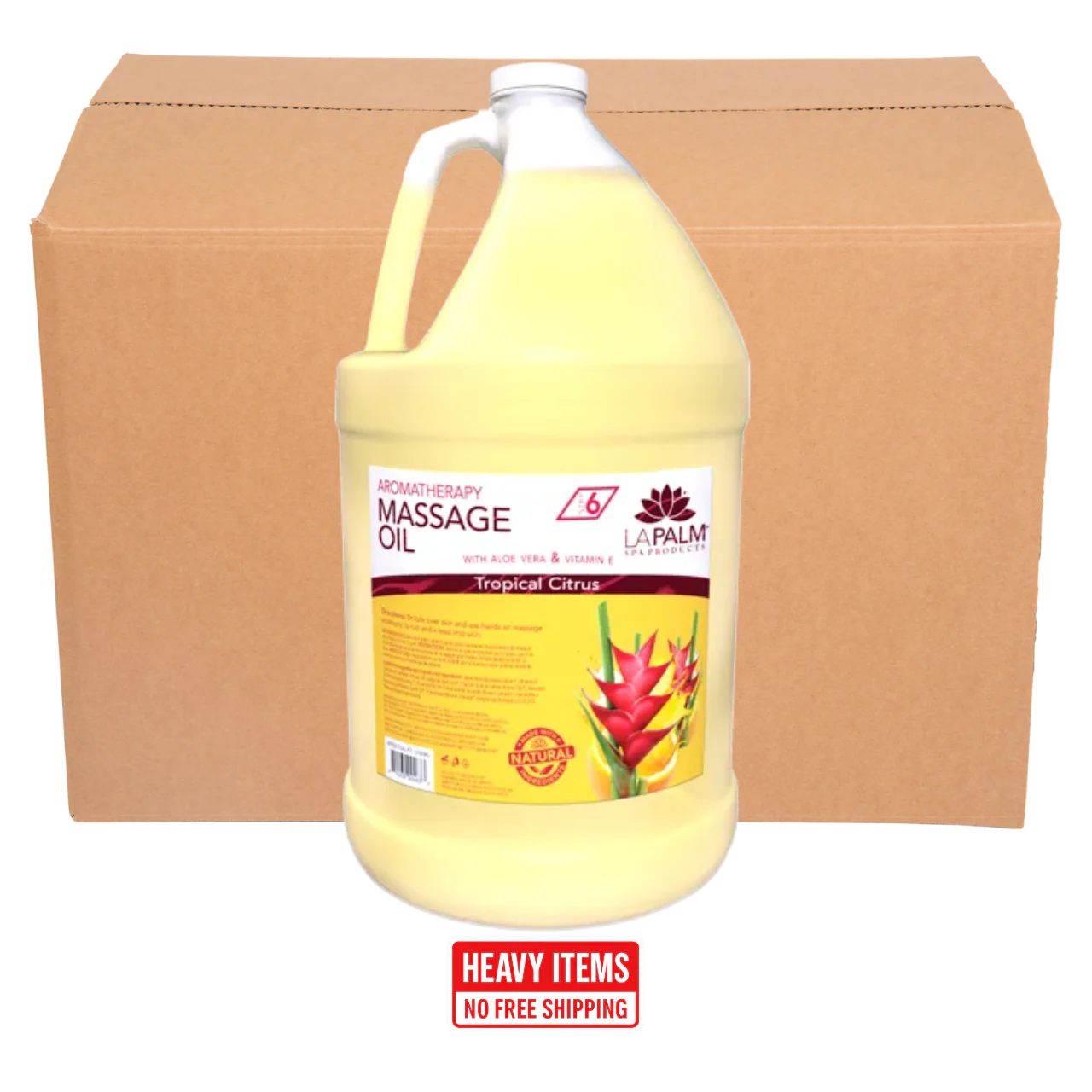 LaPalm Organic Massage Oil (Case of 4) - Image 3