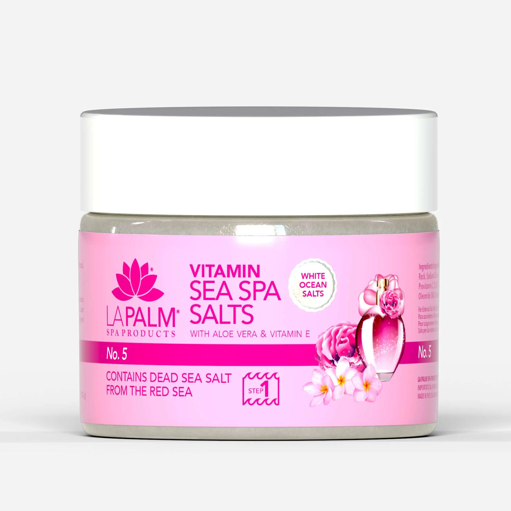 LaPalm Sea Spa Salts 12oz (5 Scents) - Image 3