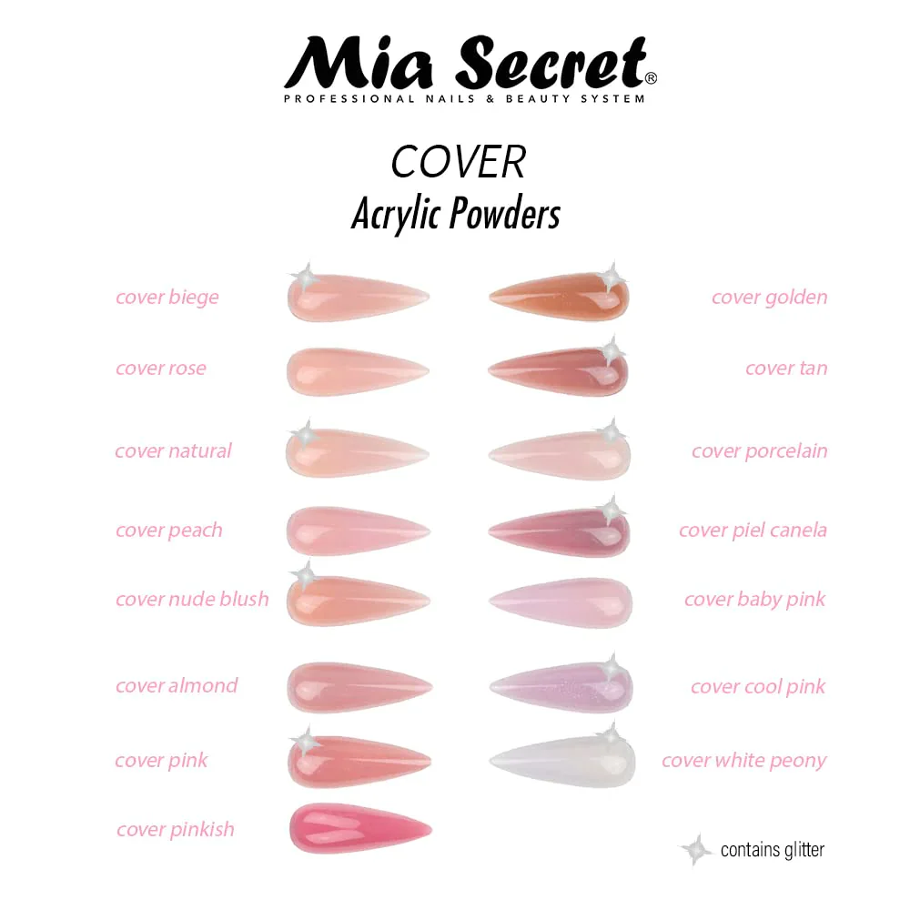 Mia Secret Acrylic Powder - Cover Nude (8oz) - Image 3
