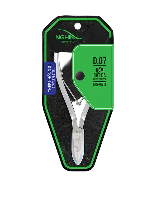 Nghia Stainless Steel Cuticle Nipper D07 - Image 3