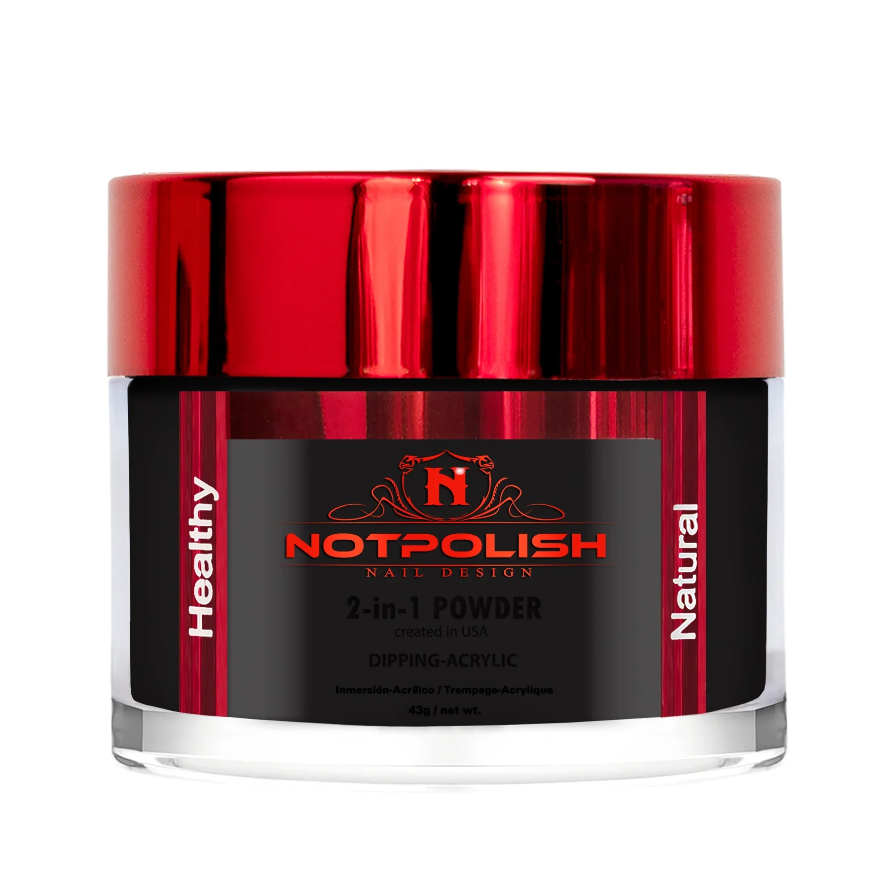 Not Polish Dip & Acrylic Powder - OG 03 Black
