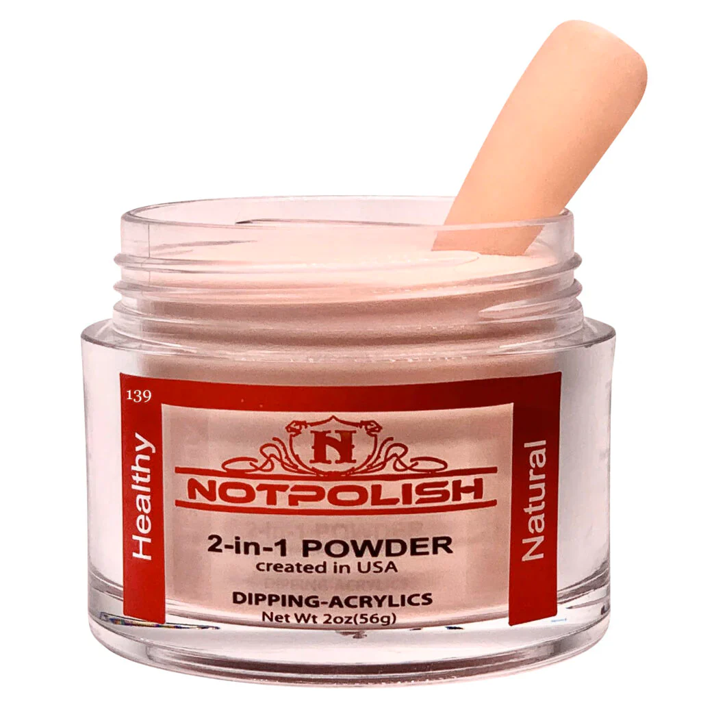 Not Polish Dip & Acrylic Powder - OG 139 Second Nude - Image 3
