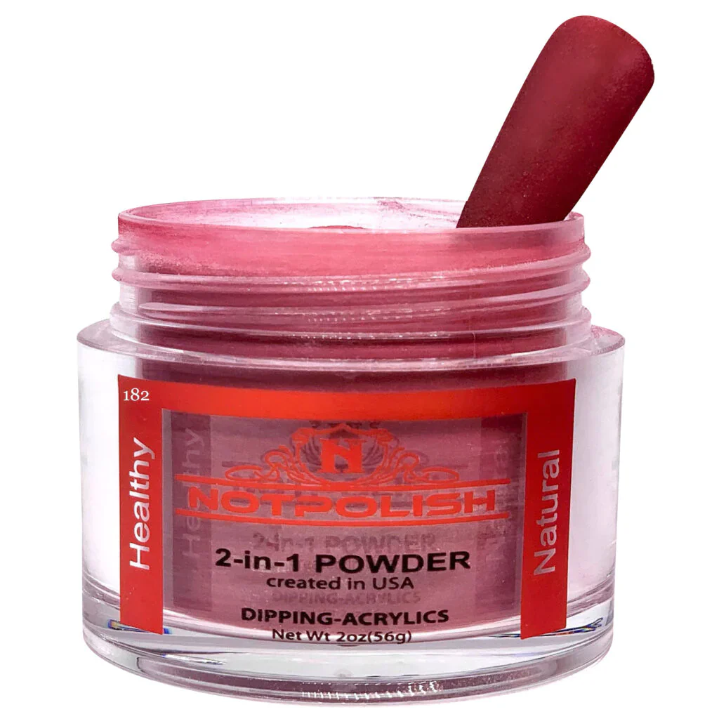 Not Polish Dip & Acrylic Powder - OG 182 Midnight Special - Image 3