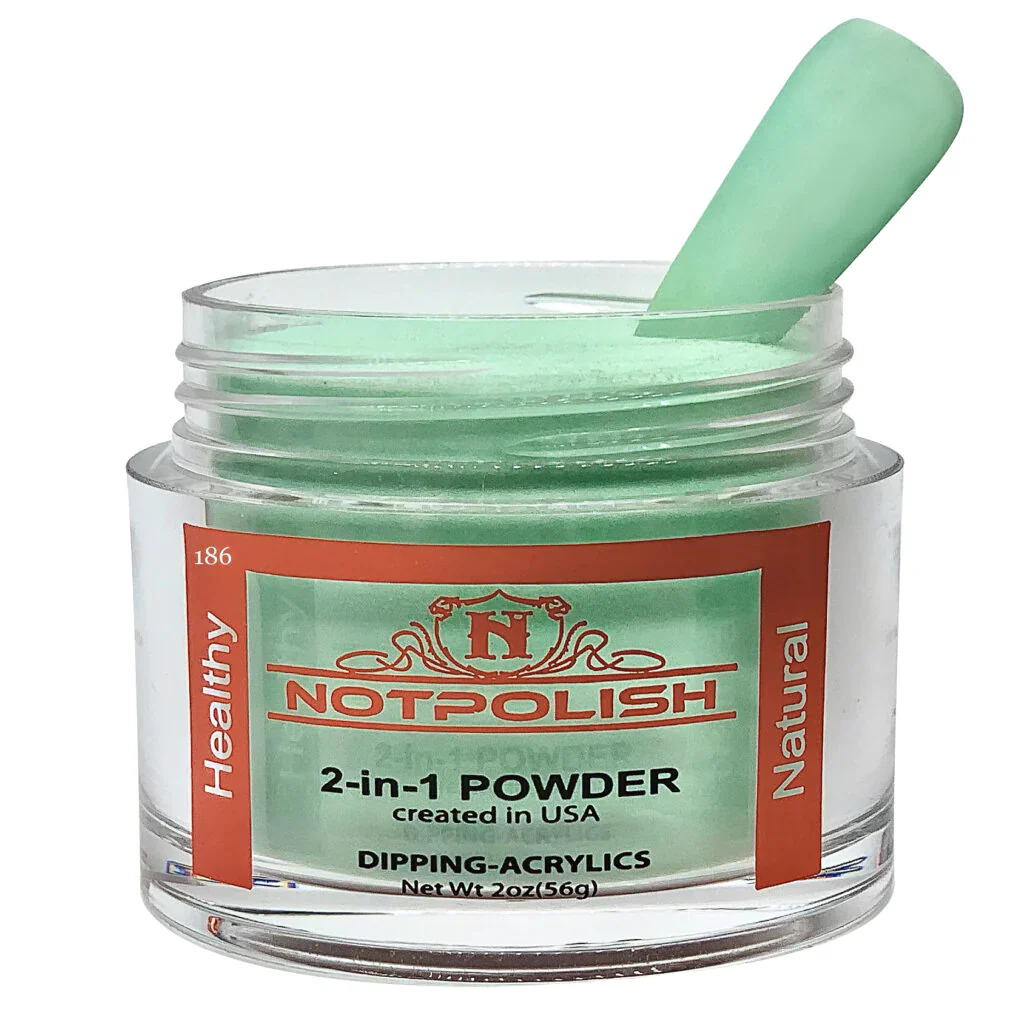 Not Polish Dip & Acrylic Powder - OG 186 My Commint Mint - Image 3