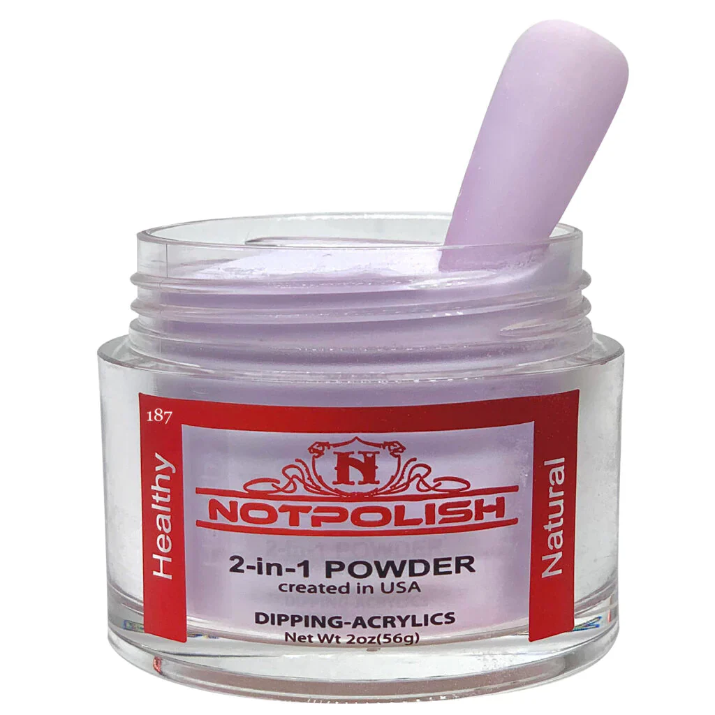 Not Polish Dip & Acrylic Powder - OG 187 I Lilac U A Lot - Image 3