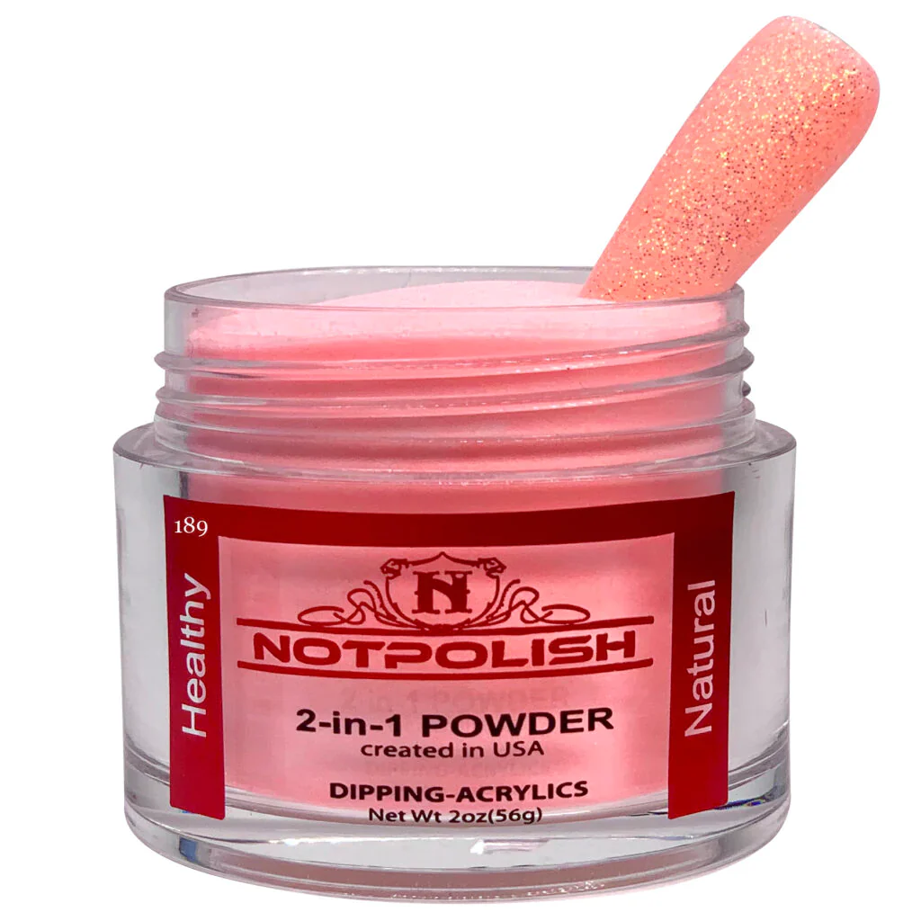Not Polish Dip & Acrylic Powder - OG 189 All My Peaches - Image 3