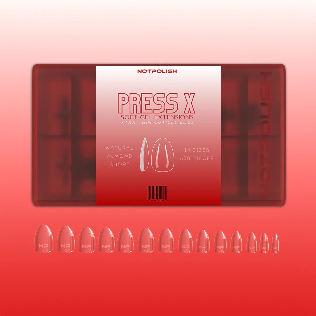 Not Polish Natural Press X Tip Box