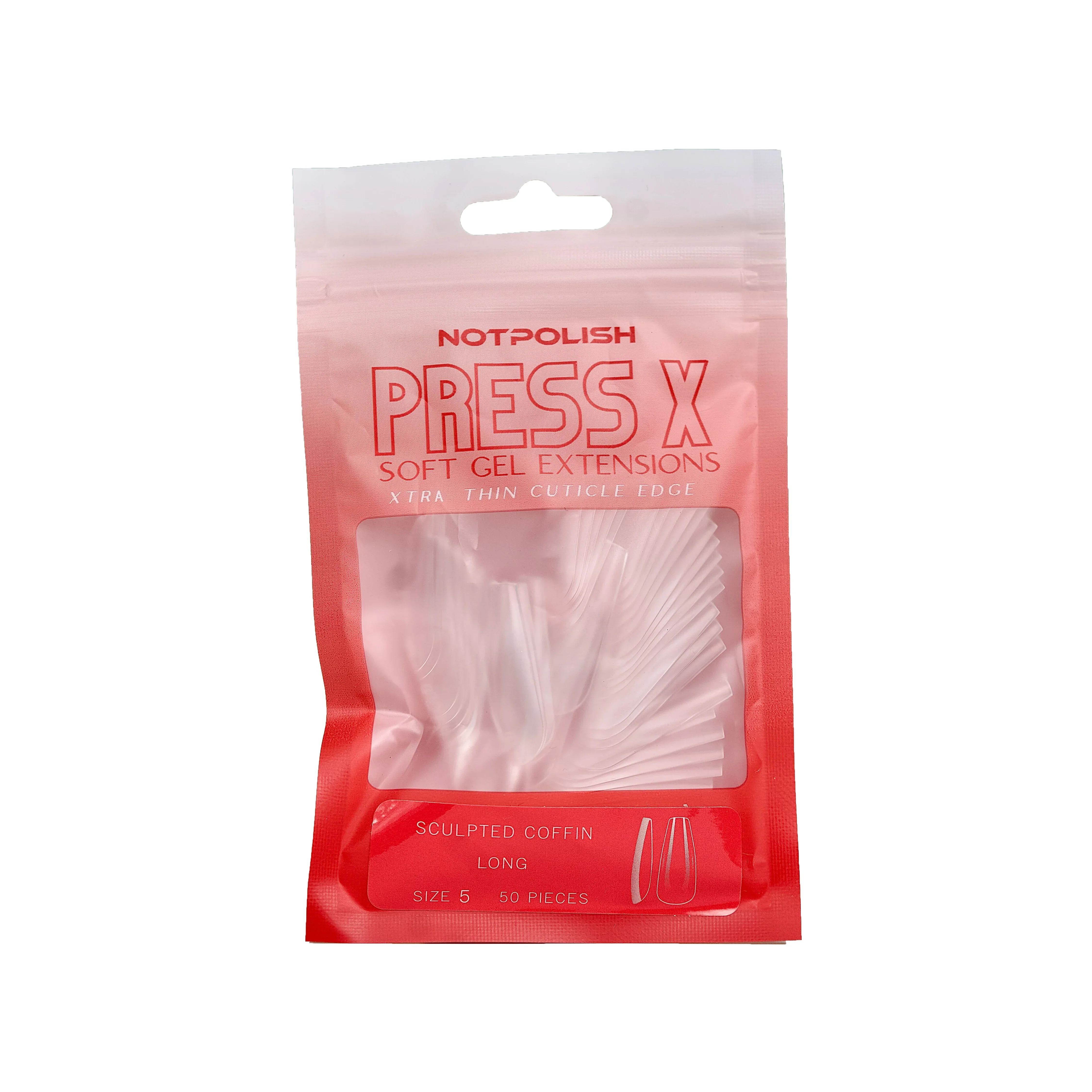 Not Polish Sculpted Press X Refill Bags - Coffin Long