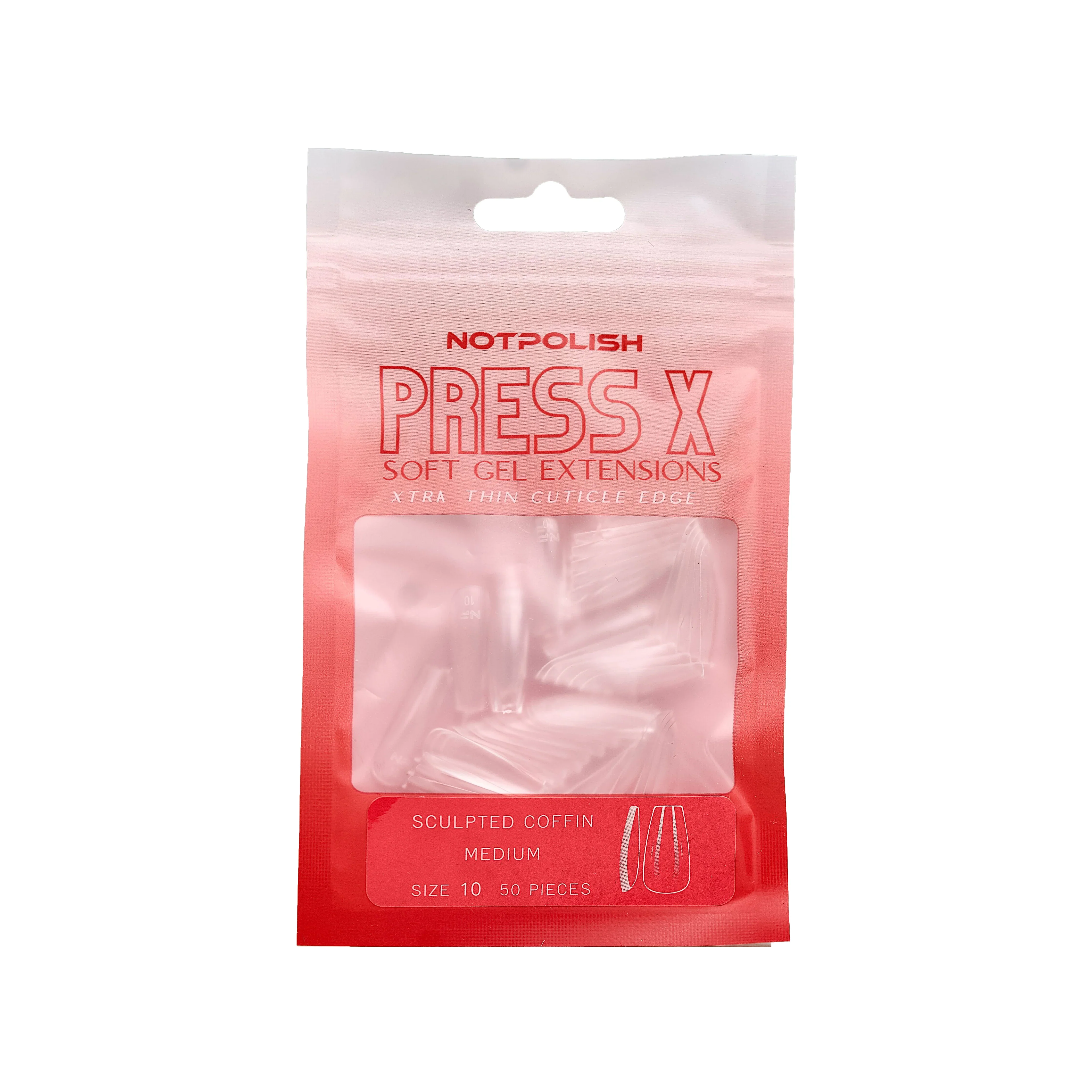 Not Polish Sculpted Press X Refill Bags - Coffin Medium