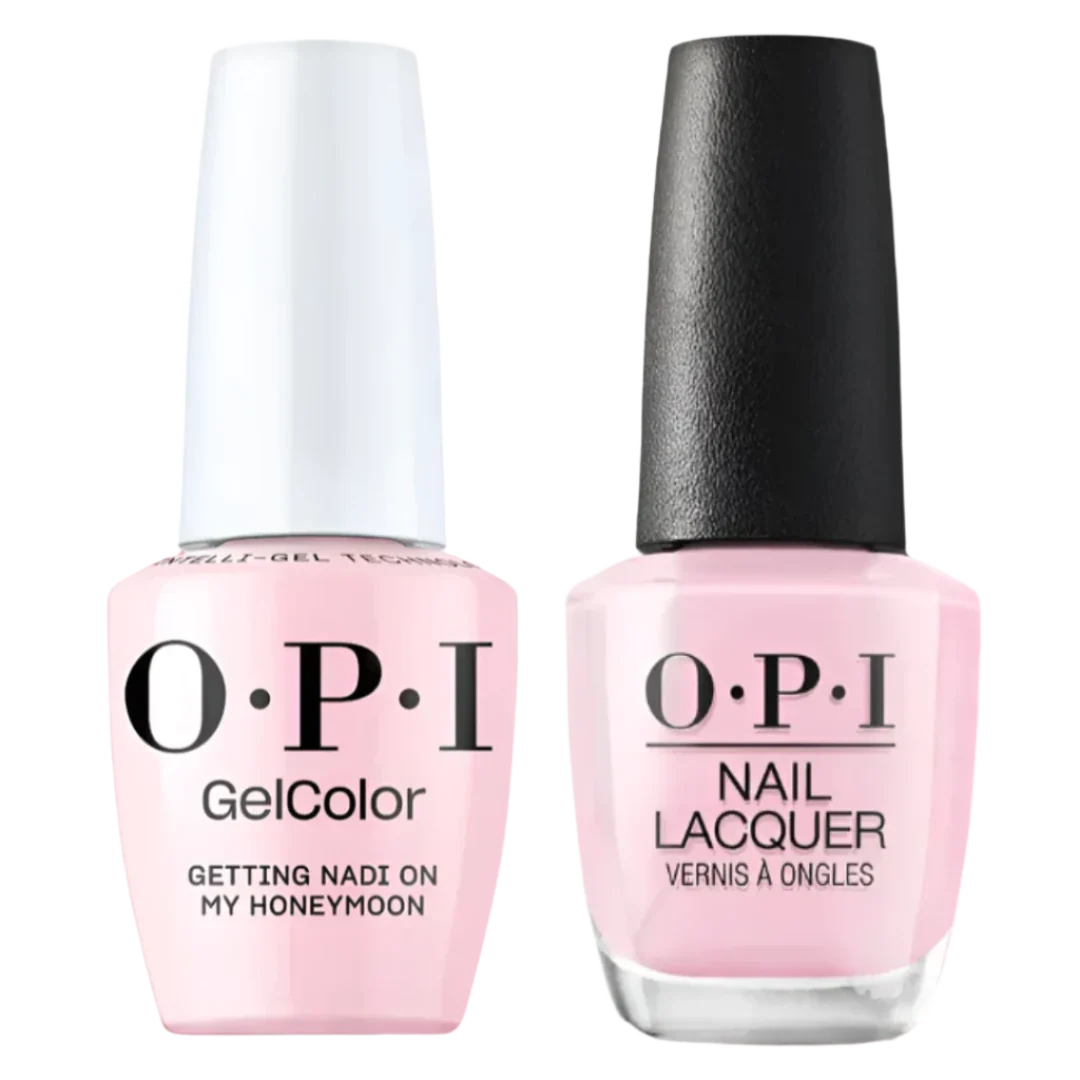 OPI Intelli-Gel Duo F82 - Gettng Nadi On My Honeymoon