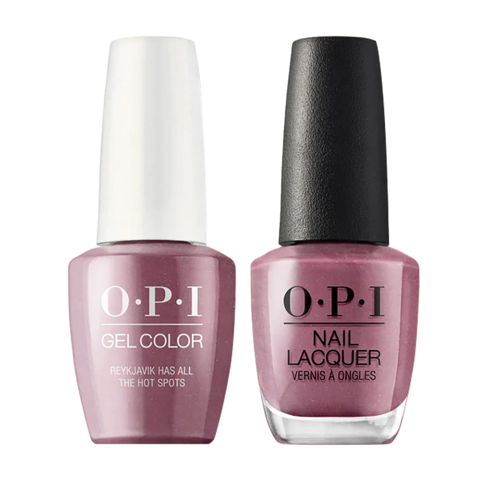 OPI Duo I63 - Reykjavik Has All the Hot Spots