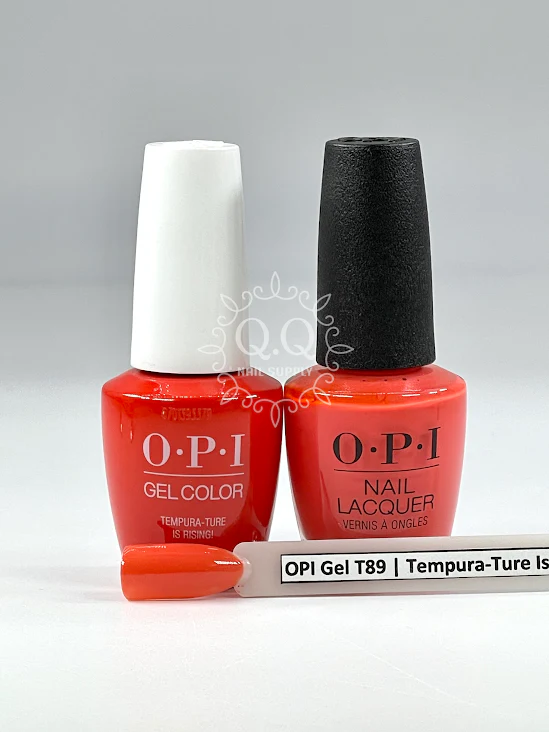 OPI Duo T89 - Tempura-Ture Is Rising!