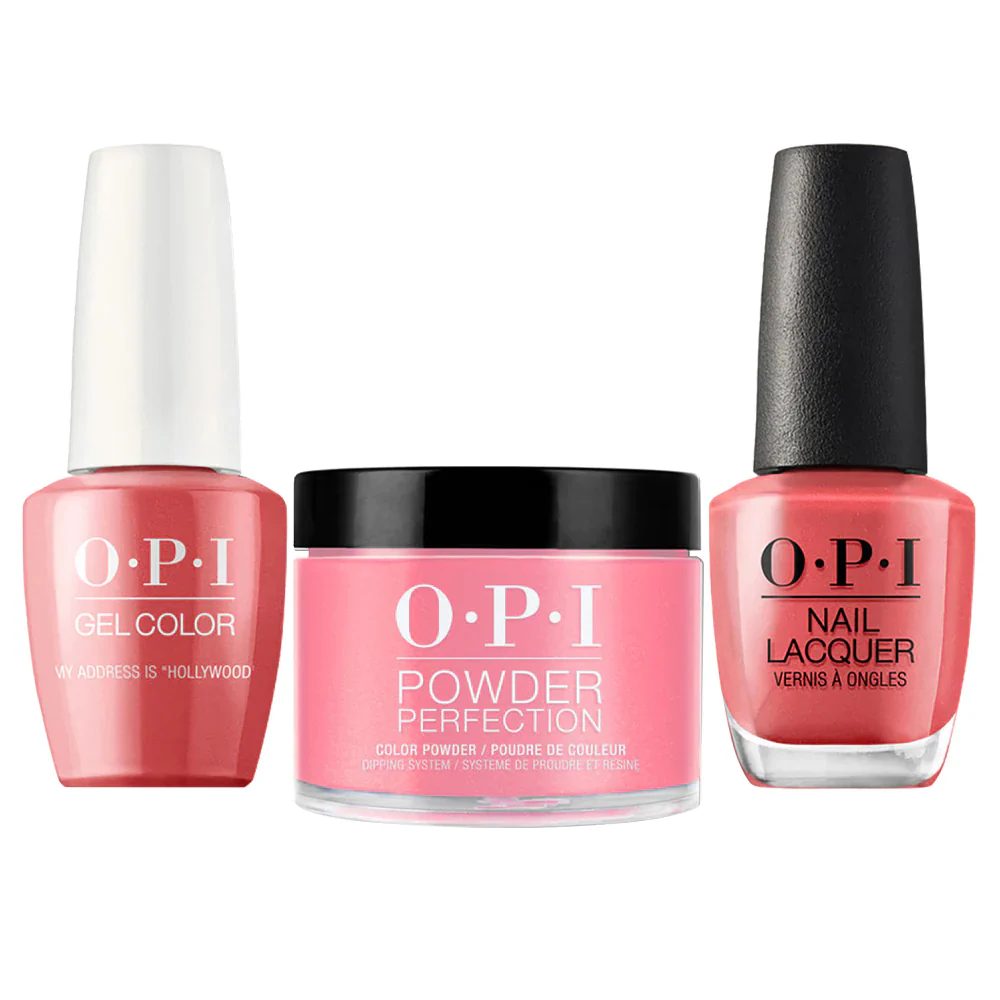 OPI Trio T31 - My Address Is Hollywood