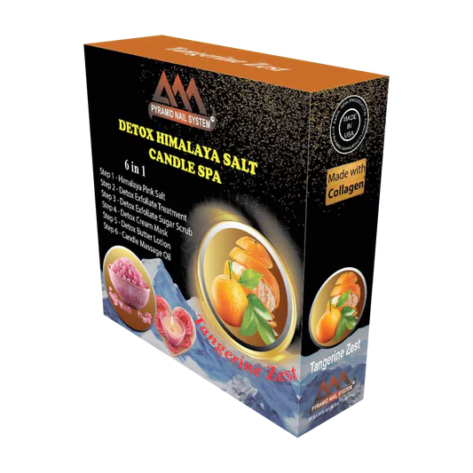 Pyramid 6 Step Pedi Detox Himalaya Candle Spa (Case of 50) - Image 4