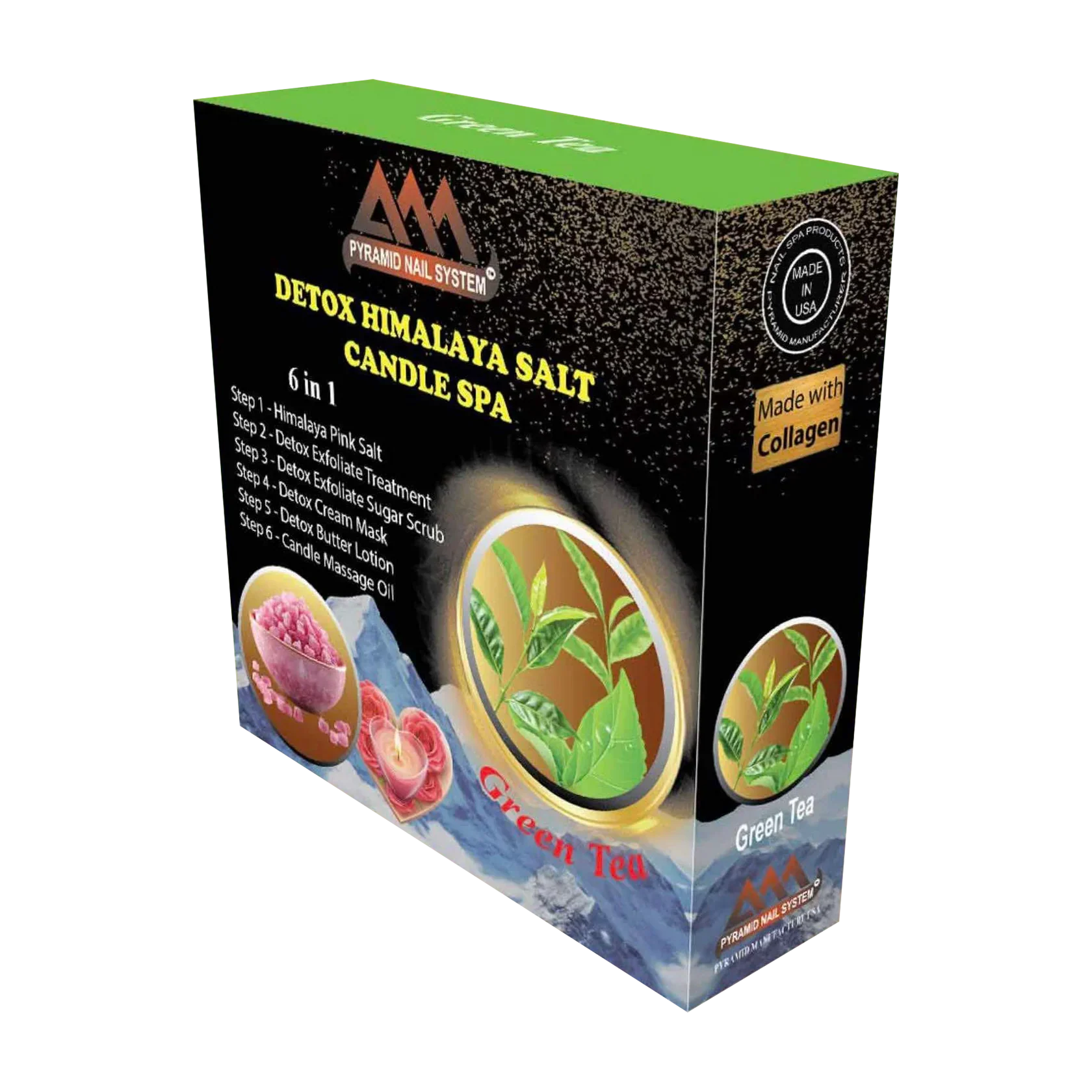 Pyramid 6 Step Pedi Detox Himalaya Candle Spa (Case of 50) - Image 5