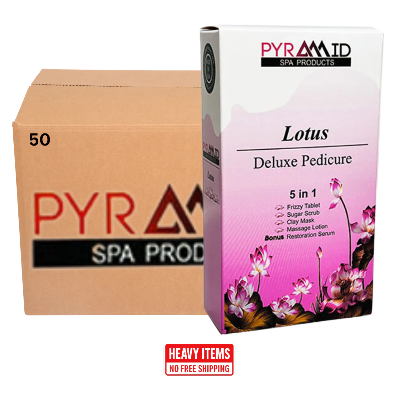 Pyramid Deluxe Pedicure 5 Step (Case of 50) - Image 5