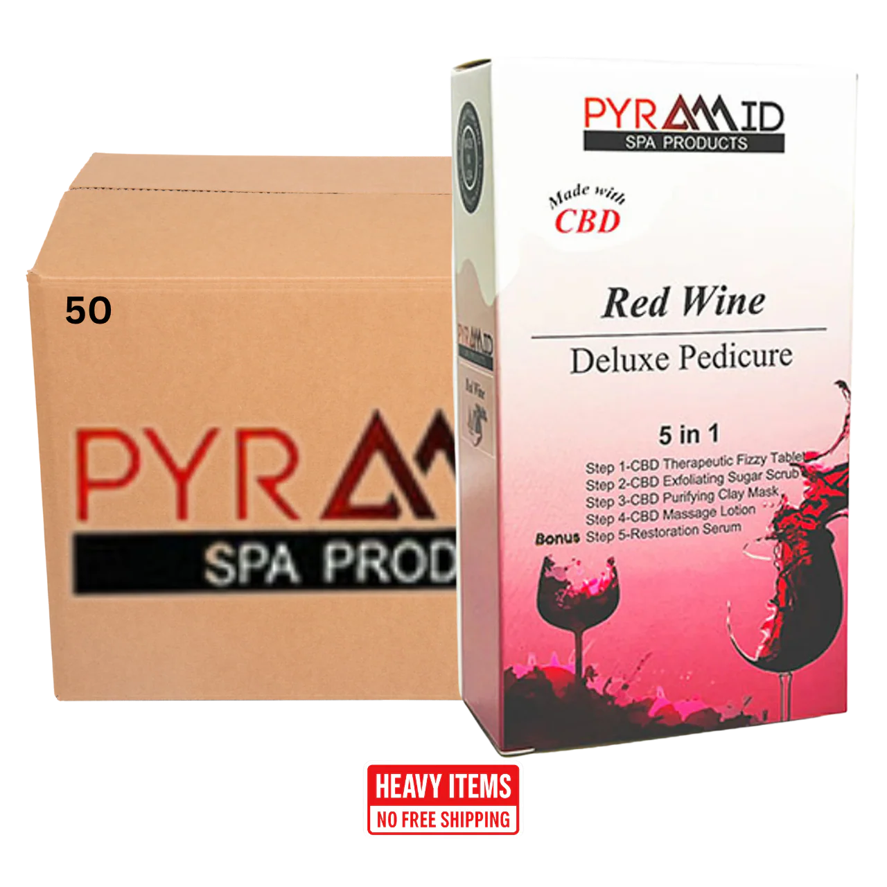 Pyramid Deluxe Pedicure 5 Step (Case of 50) - Image 7