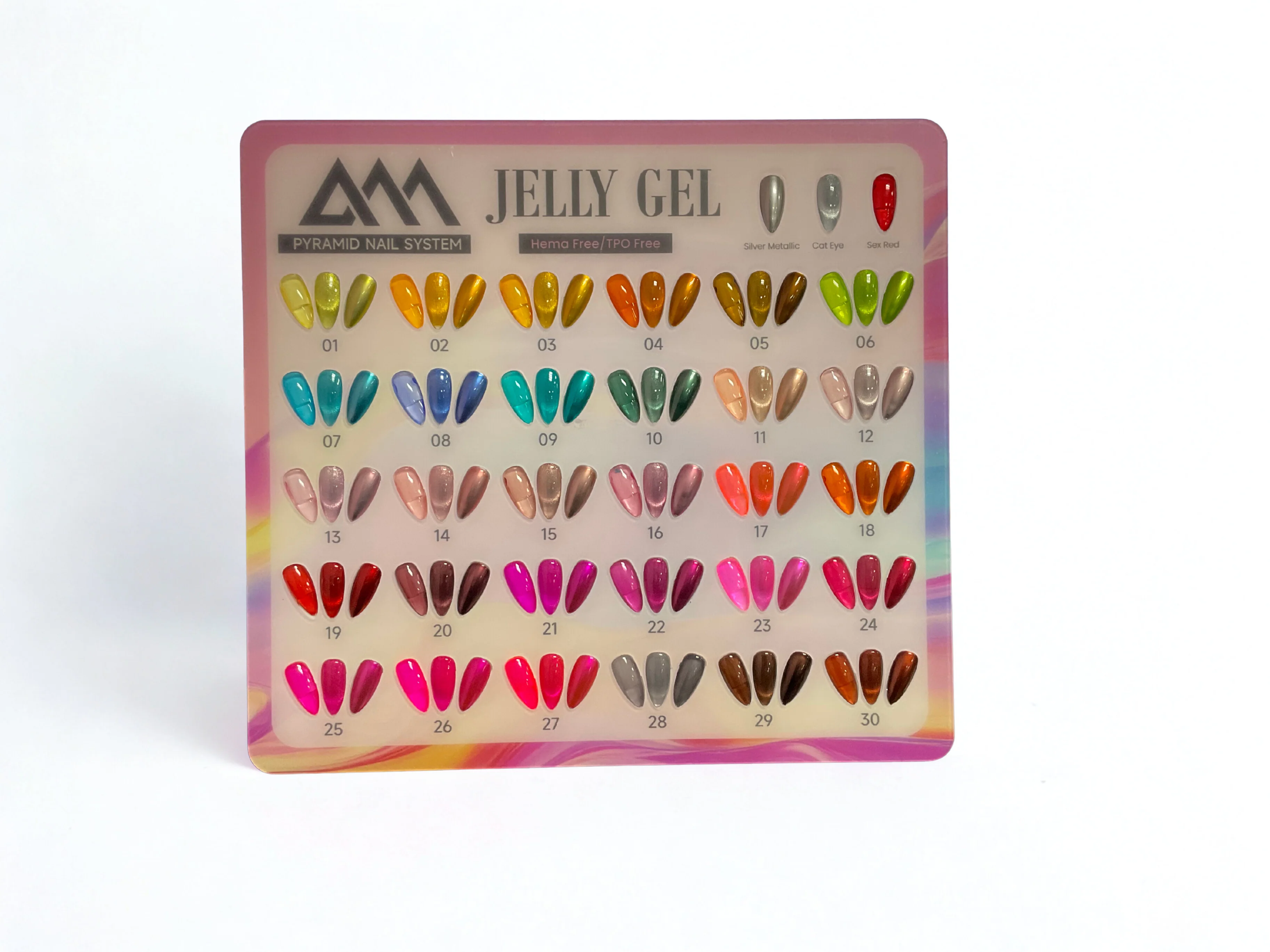 Pyramid - Whole Gel Collection - Jelly (33 Colors) - Image 2