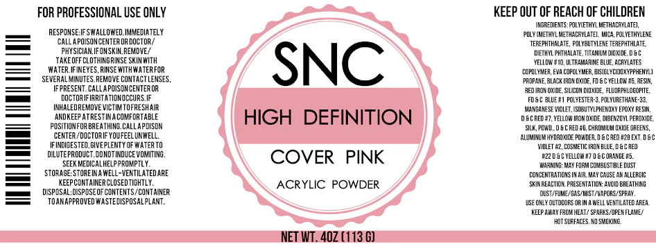 SNC Acrylic Powder - Cover Pink (4oz) - Image 2