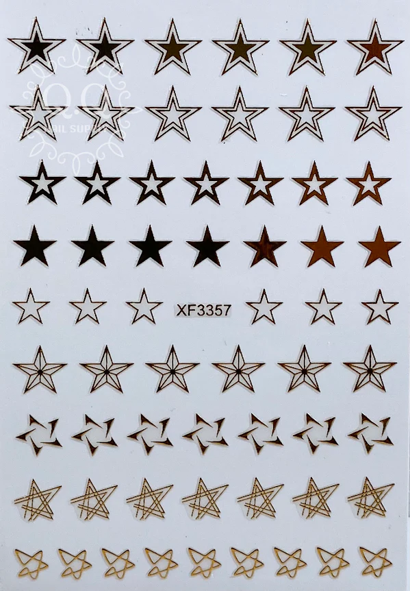 Star Nail Stickers (9 Colors) - Image 7