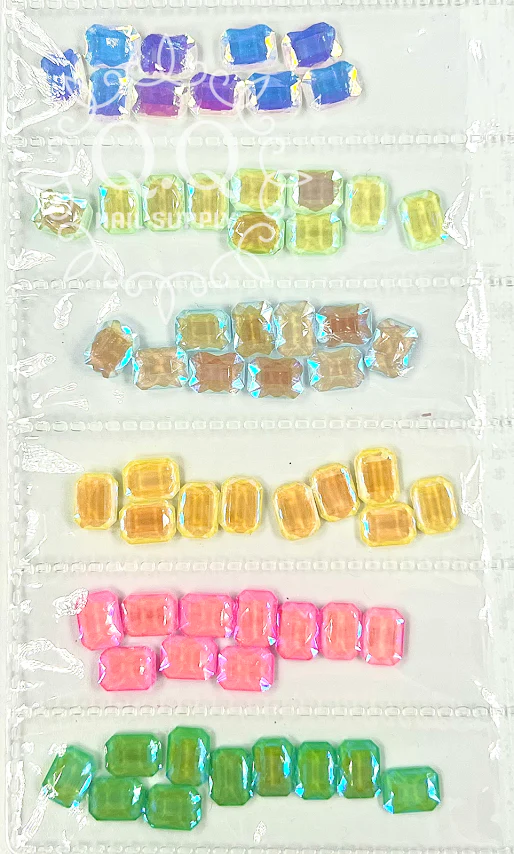 Trendy Transparent Stones (2 Designs) - Image 2