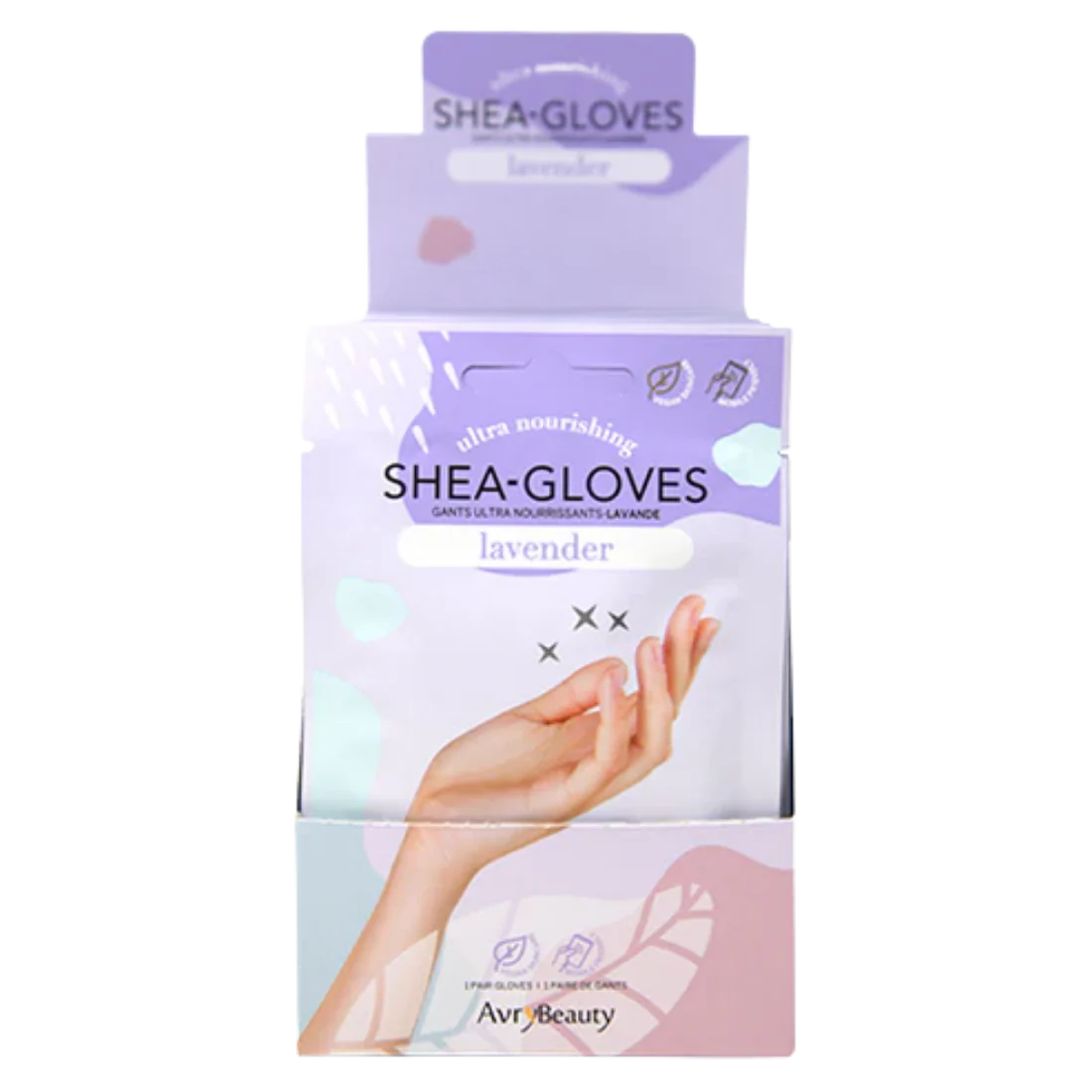 Avry Ultra Nourishing Shea Gloves - Lavender - Image 2