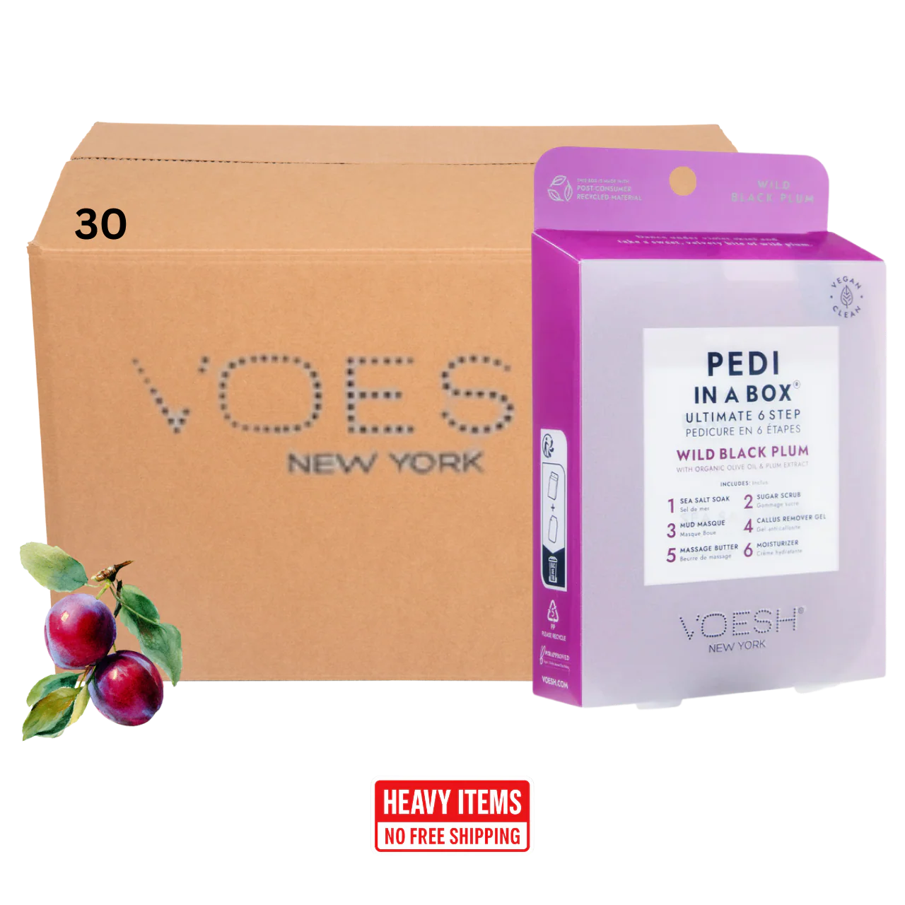 Voesh 6 Step Pedi-In-A-Box (Case of 30) - Image 4
