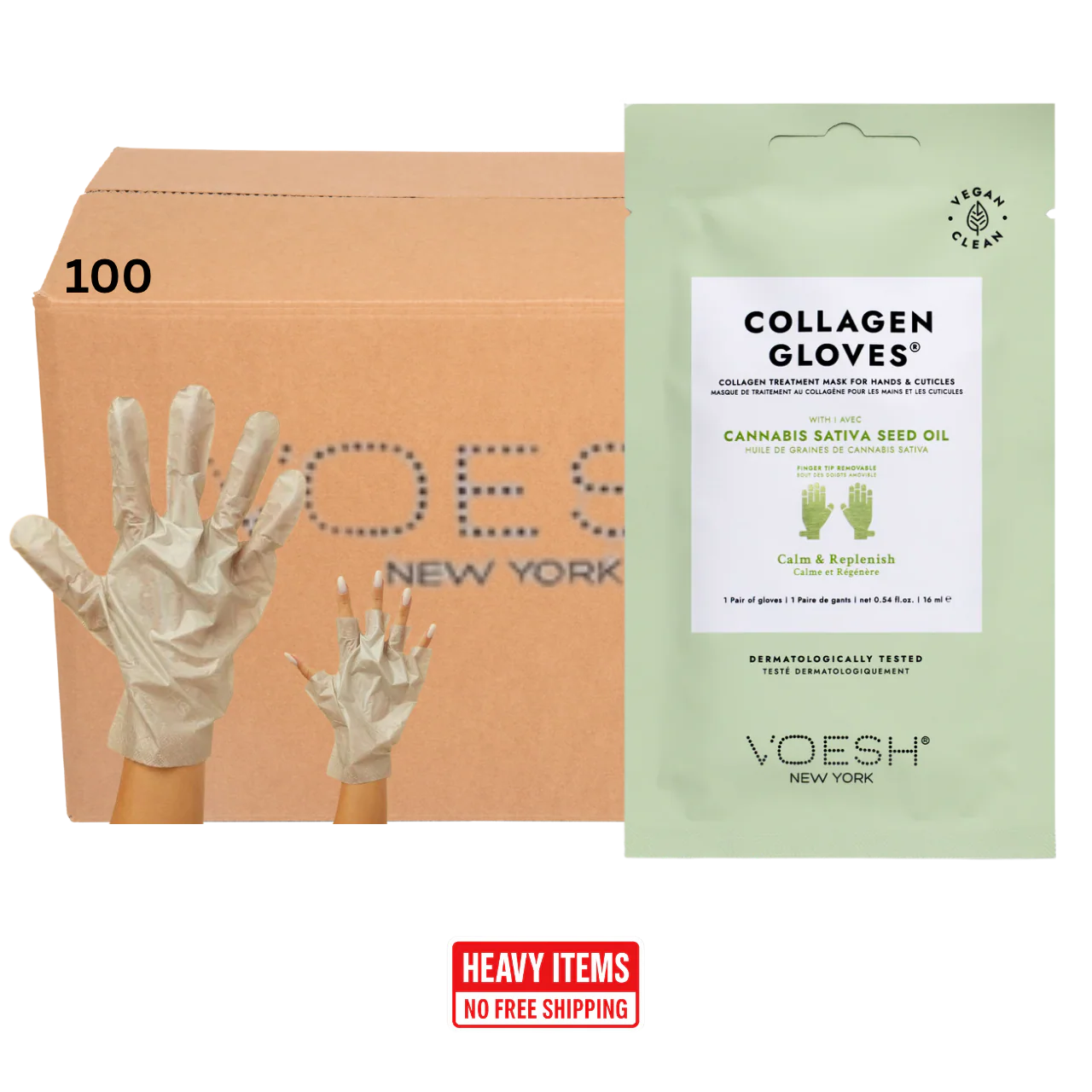 Voesh Collagen Gloves (Case 100pk) - Image 3