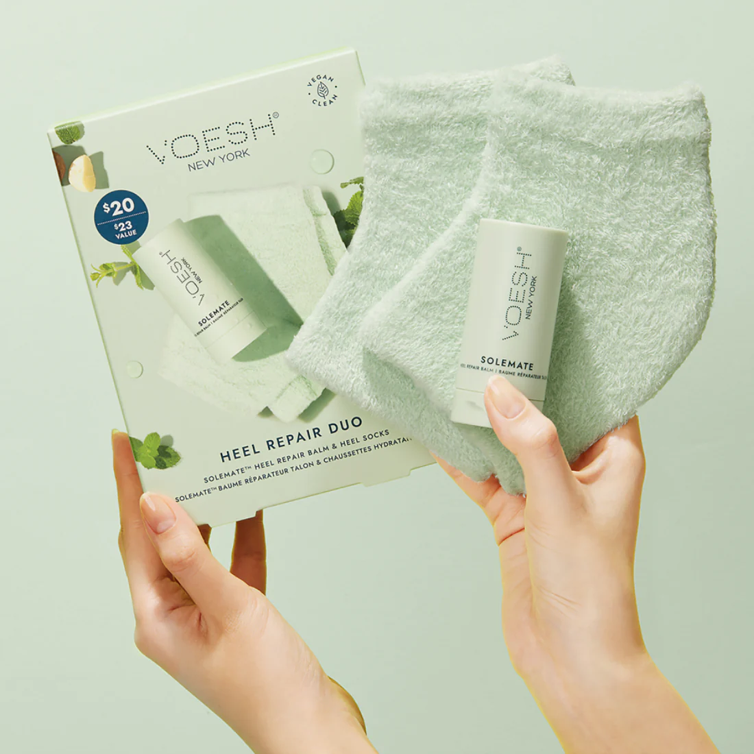 Voesh Heel Repair Duo - Mint - Image 2