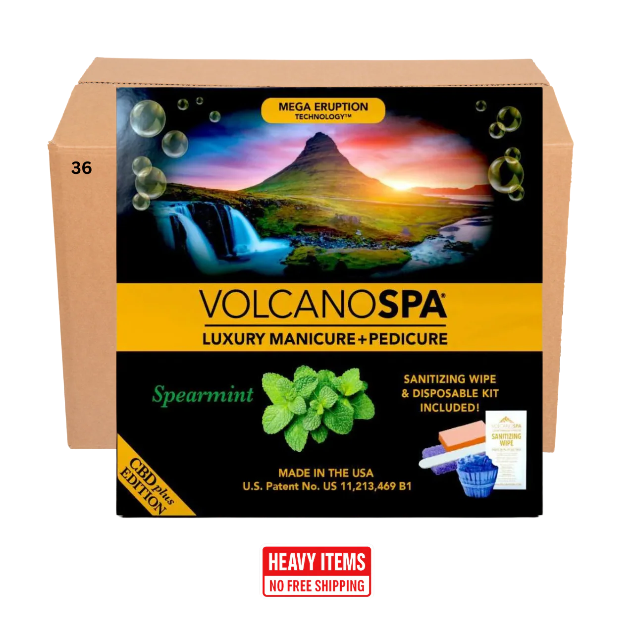Volcano Spa Pedicure Deluxe CBD 10 Steps (Case of 36) - Image 12